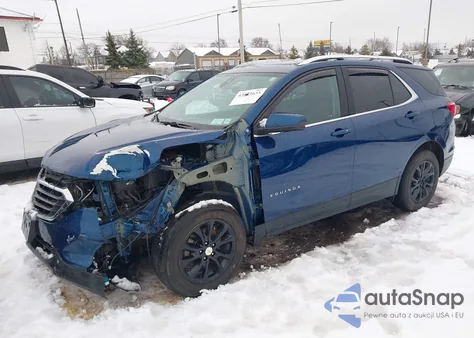 2020 Chevrolet Equinox Awd Lt 1.5L Turbo z USA, uszkodzony, nr VIN 2GNAXUEVXL6111069